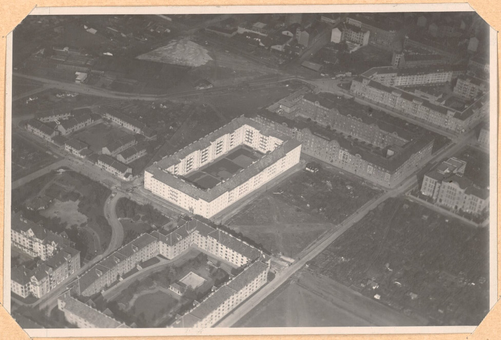 Luftaufnahme der Schmelz 1931